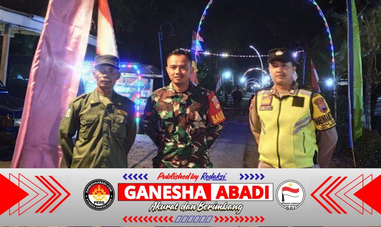 Patroli Malam Cipta Kondisi, TNI-Polri dan Linmas Giriwoyo Bersinergi Jaga Keamanan Wilayah