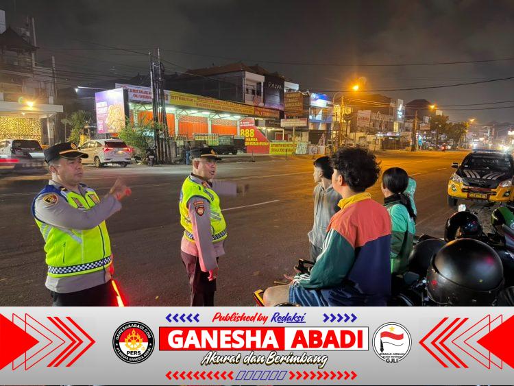 Polsek Denpasar Barat Intensifkan KRYD dan Patroli Subuh, Cegah Balap Liar Hingga Kriminalitas Jalanan