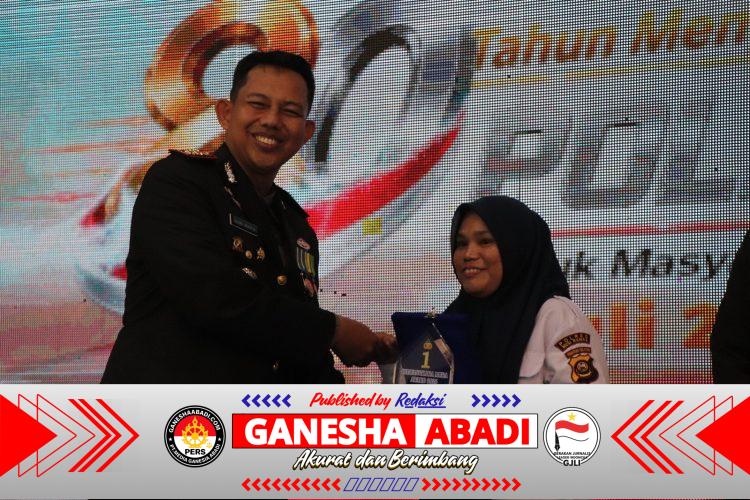 ISMANIAR, S.Kom., Phl Bag SDM Dinobatkan Sebagai Anggota Terfavorit di Polres Musi Rawas,,,