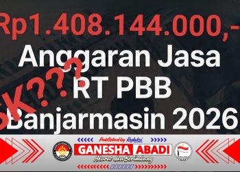 Diduga Anggaran Rp1,4 Miliar untuk Jasa RT Penagihan PBB Belum Didukung Surat Tugas, Transparansi BPKPAD Kota Banjarmasin Dipertanyakan