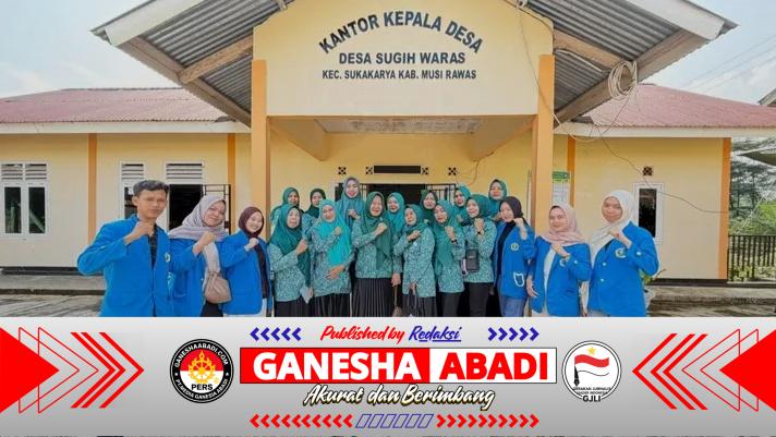 Rapat Bulanan PKK Bersama Mahasiswa KKN UNPARI PGRI Lubuk Linggau.