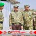 Pastikan Kesiapan Prajurit, Wapang TNI Bersama Menhan Tinjau Marshalling Area Yonif TP 937/Satria Kalijaga