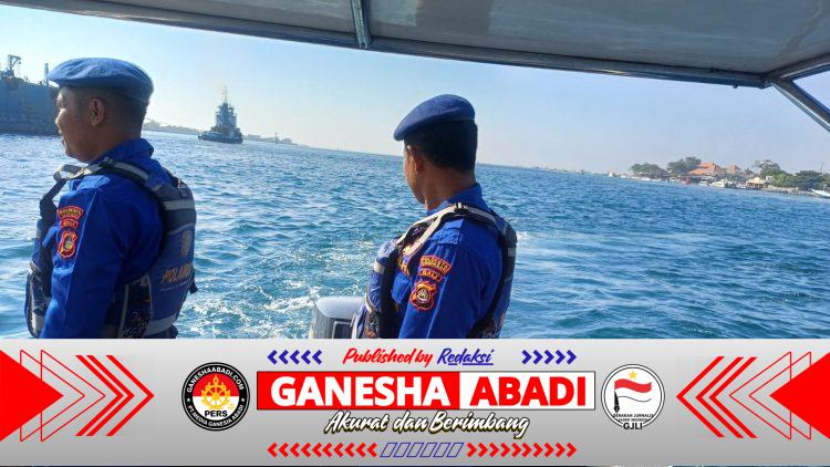 Sat Polairud Polresta Denpasar Laksanakan Patroli Rutin Guna Pantau Situasi Perairan