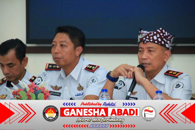 Beri Pengarahan di Lapas Banyuwangi, Ka.Kanwil Kusnali Jabarkan Strategi Tiga Kunci Pemasyarakatan Aman