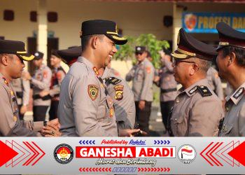Pimpin Sertijab Empat Pejabat Utama, Kapolres Musi Rawas: Ini Dinamika Lazim Demi Regenerasi Organisasi,,