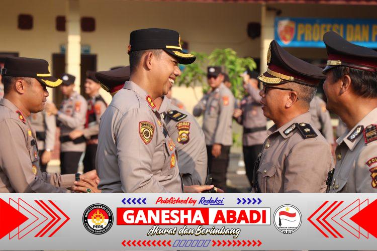 Pimpin Sertijab Empat Pejabat Utama, Kapolres Musi Rawas: Ini Dinamika Lazim Demi Regenerasi Organisasi,,