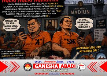 AMI Soroti Dugaan Kaburnya Napi Asal Pati dari Lapas Kelas I Madiun, Desak Investigasi Total dan Copot Pejabat yang Lalai.