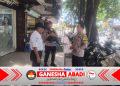 Sampaikan Pesan Kamtibmas, Bhabinkamtibmas Desa Dauh Puri Kangin Laksanakan Sambang Dialogis