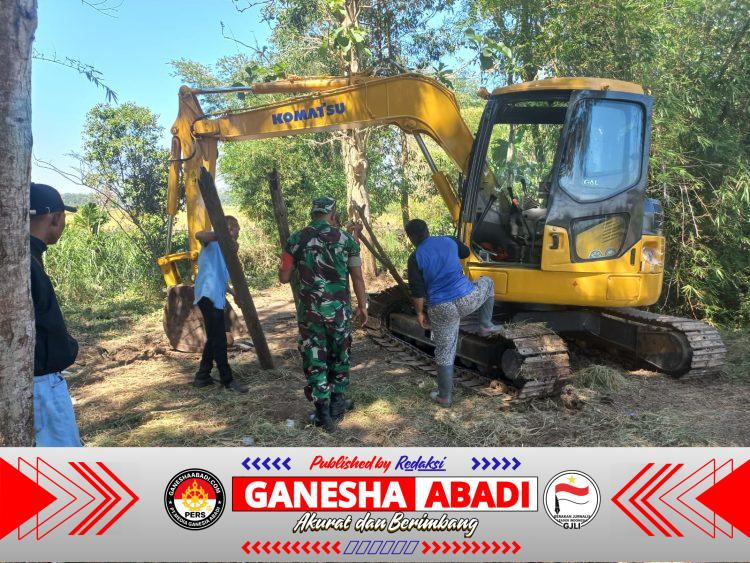 Penantian Panjang Berakhir, Jembatan Perintis Garuda Penghubung Pakel–Mojosari Akhirnya Mulai Dibangun