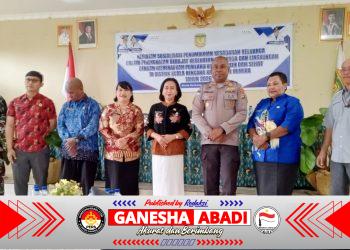 Babinsa Koramil Kuala Kencana Hadiri Sosialisasi PHBS dan Pencegahan HIV/AIDS