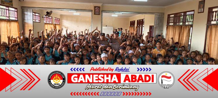 MPLS di SDN 14 Kesiman, Bhabinkamtibmas Bekali Siswa Pemahaman tentang Pencegahan Bullying