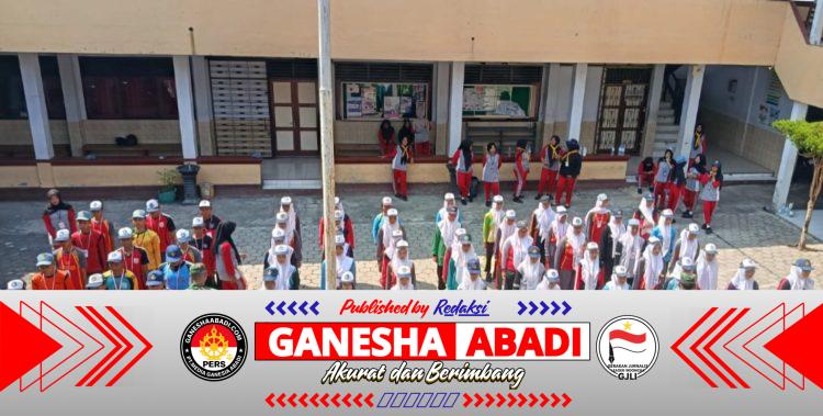 Masa MPLS, Puluhan Siswa SMK Pancasila 5 Wonogiri Dilatih Tentara