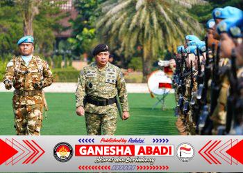 Satgas Kizi TNI Konga XX-W MONUSCO Siap Laksanakan Misi Perdamaian PBB di Republik Demokratik Kongo