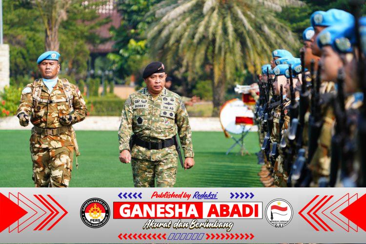 Satgas Kizi TNI Konga XX-W MONUSCO Siap Laksanakan Misi Perdamaian PBB di Republik Demokratik Kongo