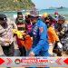 H.3 SAR Pantai Karang Jahe Pulau Merah, Berhasil Temukan Korban Terseret Ombak Kondisi MD.