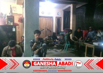 Wapim Media Ganesa Abadi dan Ketua BUMDes Gelar Nobar Piala Dunia di Depan Ponpes Nurul Iman Sukojati.