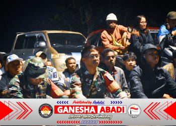 Kodim 1710/Mimika Gelar Nobar Final Piala Dunia 2026 di Tiga Lokasi Bersama Masyarakat