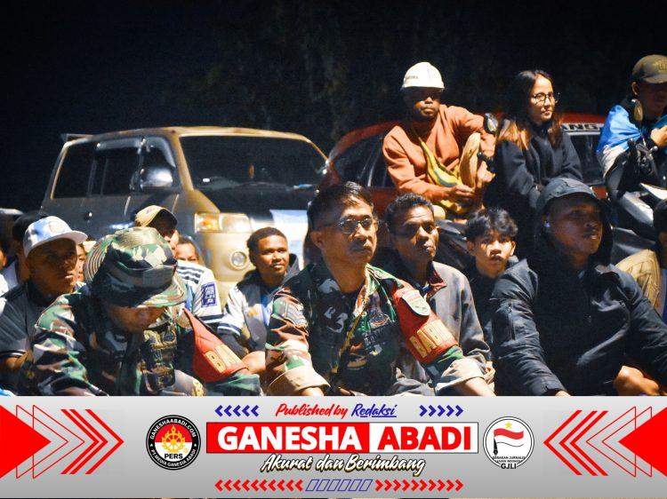 Kodim 1710/Mimika Gelar Nobar Final Piala Dunia 2026 di Tiga Lokasi Bersama Masyarakat