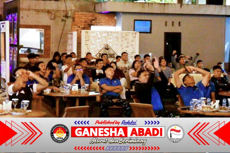 Semarak Nobar Gembira Final Piala Dunia 2026, Lanud Sultan Hasanuddin Pererat Kebersamaan