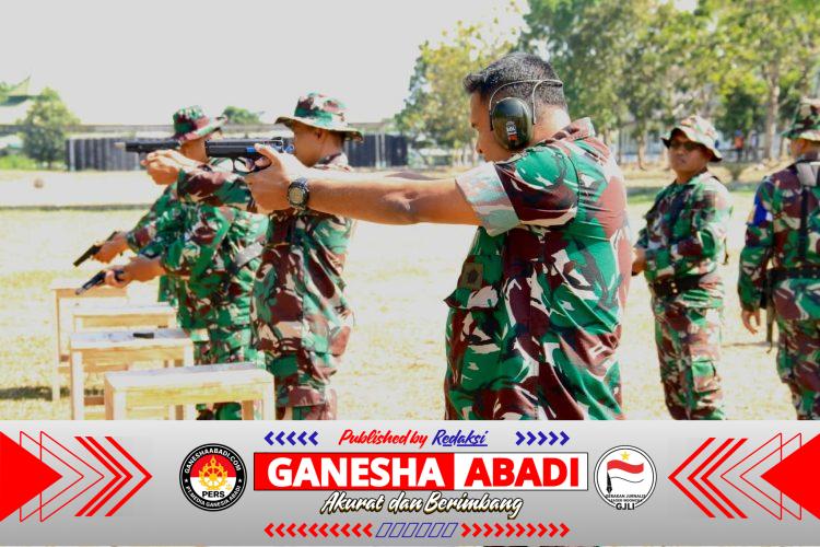 Pelihara Kemampuan Prajurit, Kodim Wonogiri Gelar Latihan Menembak