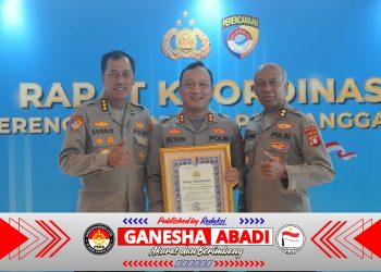 Polres Barsel Raih Penghargaan Finalis Top Inovasi Pelayanan Publik dari Kapolri