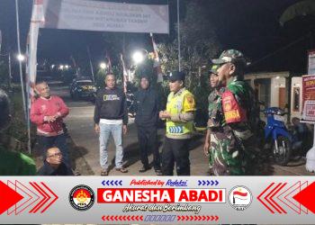 Wujud Sinergi TNI-POLRI Menjaga Keamanan Masyarakat Slogohimo