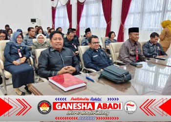 Plt Kepala BPKAD Turut Hadir Sepakati Raperda Pertanggungjawaban APBD T.A 2025 DPRD dan Pemkab Barsel