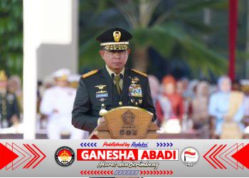 Panglima TNI Lantik 734 Perwira Prajurit Karier TNI TA 2026