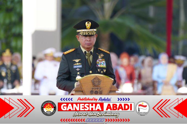 Panglima TNI Lantik 734 Perwira Prajurit Karier TNI TA 2026