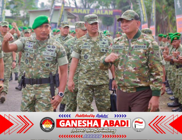 Wakil Panglima TNI Tinjau Yon TP di Jawa Barat, Pastikan Kesiapsiagaan Satuan