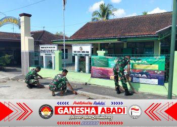 Koramil 11/Manyaran Wujudkan Markas yang Bersih, Rapi, dan Siap Layani Masyarakat