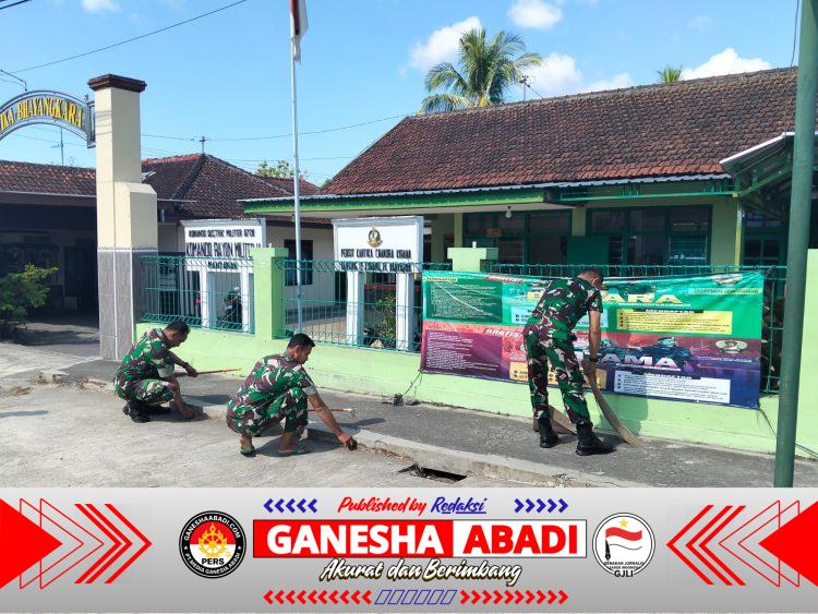 Koramil 11/Manyaran Wujudkan Markas yang Bersih, Rapi, dan Siap Layani Masyarakat