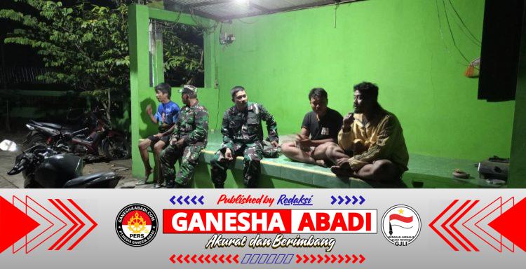 TNI Hadir Jaga Keamanan dan Pererat Kebersamaan dengan Warga Nguntoronadi