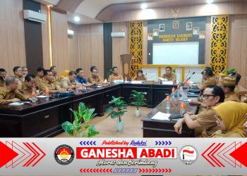 Kapala BPKAD Ali Sadikin Ikuti Rakor Persiapan HUT RI Ke-81 dan Harjad Barsel Ke-67.