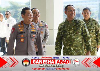 Panglima TNI Terima Kunjungan Silaturahmi Kapolri, Pererat Solidaritas TNI-Polri
