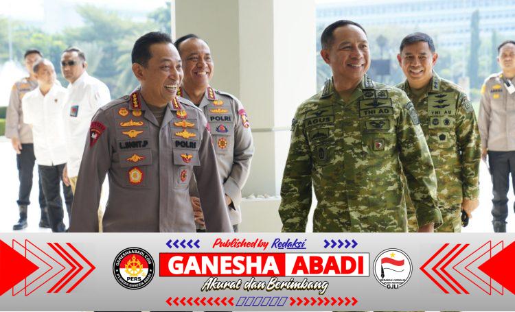 Panglima TNI Terima Kunjungan Silaturahmi Kapolri, Pererat Solidaritas TNI-Polri