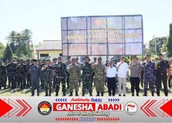 TMMD ke-129 Kodim 1505/Tidore Resmi Dibuka, Satukan Langkah Membangun Negeri dari Desa