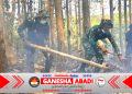 Masuki musim Kemarau, Kodim Wonogiri Gelar Latihan Penanggulangan Bencana Alam Kebakaran Hutan Lahan
