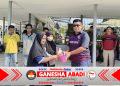 Ka. Rutan Buntok Ajak Warga Binaan Senam Zumba dan Berikan Perlengkapan Mandi.