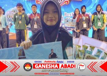 Juara III Bulutangkis O2SN Tingkat Provinsi HAFIZHA NUR SALSABILA Harumkan Nama Sekolah MTsN Buntok.