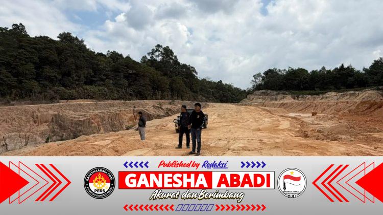 Polres Barsel Lakukan Pengecekan dan Penyelidikan Terkait Dugaan Aktivitas Galian C di Desa Talekoi.