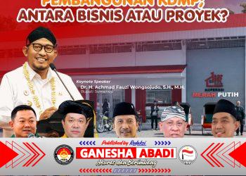 FOKUS DISKUSI BESAR: PEMBANGUNAN KDMP, ANTARA BISNIS ATAU PROYEK? AMOS GELAR ROADSHOW TO CAMPUS DI UNIBA MADURA