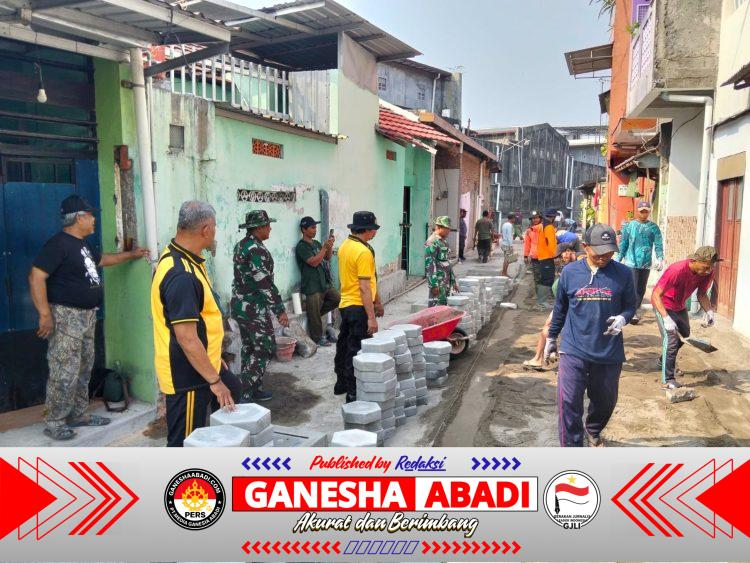 Hari Ini Sasaran TMMD Sengkuyung Tahap III TA 2026 Pavingisasi Jalan Sepanjang 97 Meter, Lebar 4,5 Meter Mulai di Garap