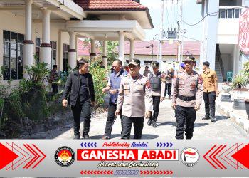Amankan Pelayanan Unjuk Rasa Aksi Damai di Kantor DPRD, Polres Barito Selatan Kedepankan Sikap Humanis