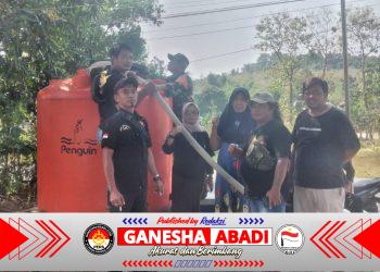 Kemarau Melanda Boyolali Utara, Kodim 0724 Salurkan Enam Tangki Air Bersih Bantu Ratusan KK