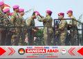 Wakil Panglima TNI dan Sejumlah Pejabat Negara Terima Warga Kehormatan dan Brevet Korps Marinir