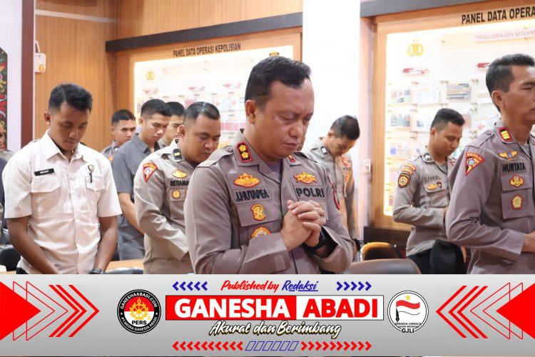 Tingkatkan Keimanan, Polres Barsel Rutin Gelar Bimbingan Rohani