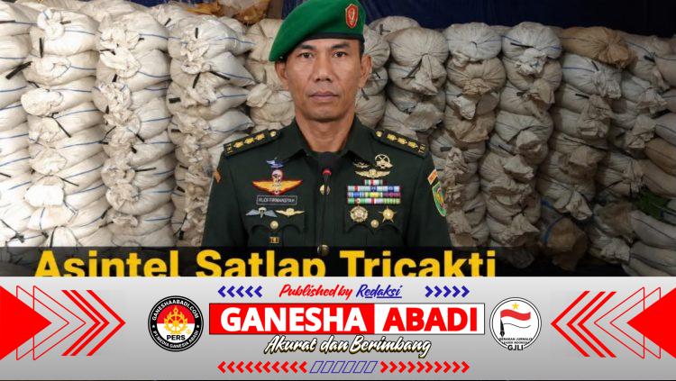 Asintel Satlap Tricakti Beri Penjelasan Terkait Penanganan 53 Ton Pasir Timah di Air Merbau