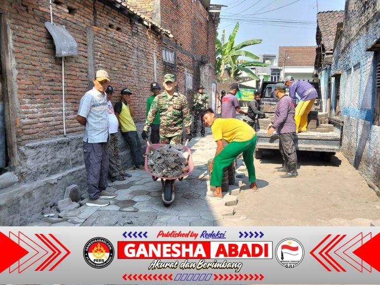 Satu Minggu Jelang Penutupan, Satgas TMMD Ormas dan Warga Kejar Waktu Demi Tuntaskan Sasaran Fisik