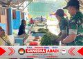 Bukan Sekadar Membeli, Prajurit Yonif TP 859/RBK Hadirkan Senyum Mama-Mama Supiori Melalui Program MAKMUR